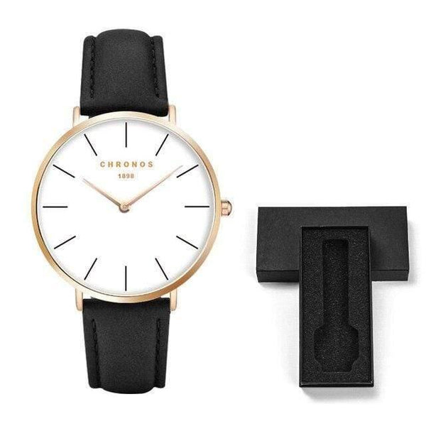 Planet Gates CH0233 and box Men Watches Leather/Steel Mesh Lover's Wrist Watch Fashion Quartz-Clock Rose Gold Silver Relogio Feminino