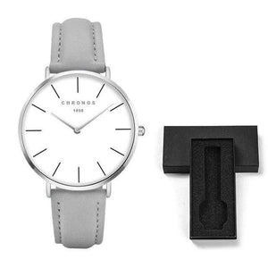 Planet Gates CH0238 and box Men Watches Leather/Steel Mesh Lover's Wrist Watch Fashion Quartz-Clock Rose Gold Silver Relogio Feminino