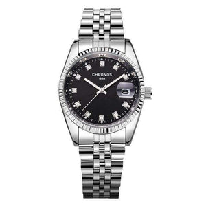 Planet Gates CH2905 Brand Luxury Mens Watches Fashion Casual Lovers Watch Stainless Steel Ladies Quartz Wristwatch