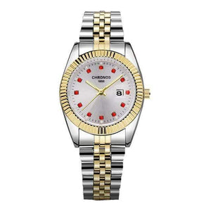 Planet Gates CH2909 Brand Luxury Mens Watches Fashion Casual Lovers Watch Stainless Steel Ladies Quartz Wristwatch