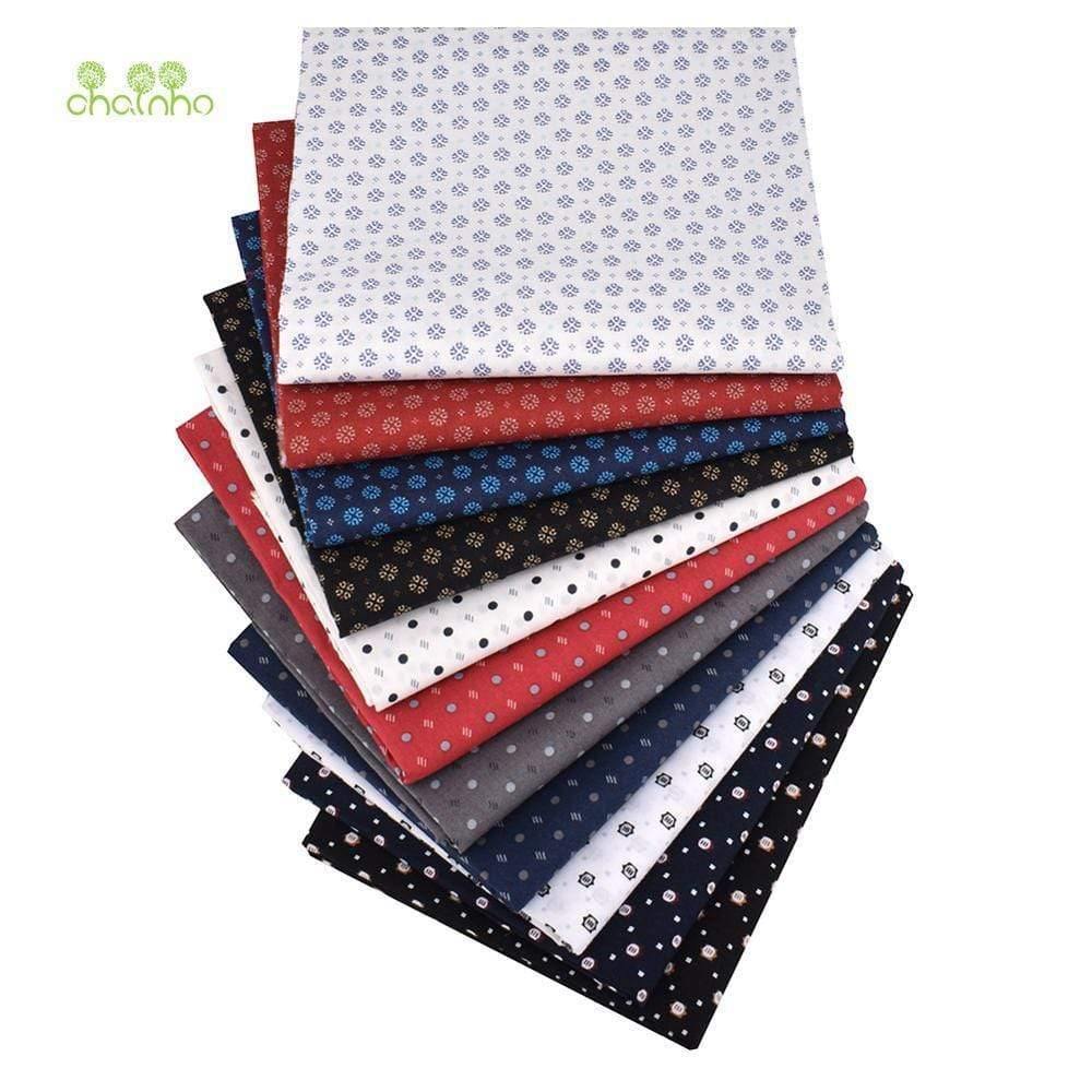 Planet Gates Chainho,Geometric Patterns,Printed Plain Cotton Fabric,DIY Quilting&Sewing Poplin Material For Baby&Children's Dress,Shirt,Skirt