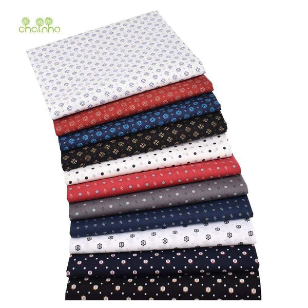 Planet Gates Chainho,Geometric Patterns,Printed Plain Cotton Fabric,DIY Quilting&Sewing Poplin Material For Baby&Children's Dress,Shirt,Skirt