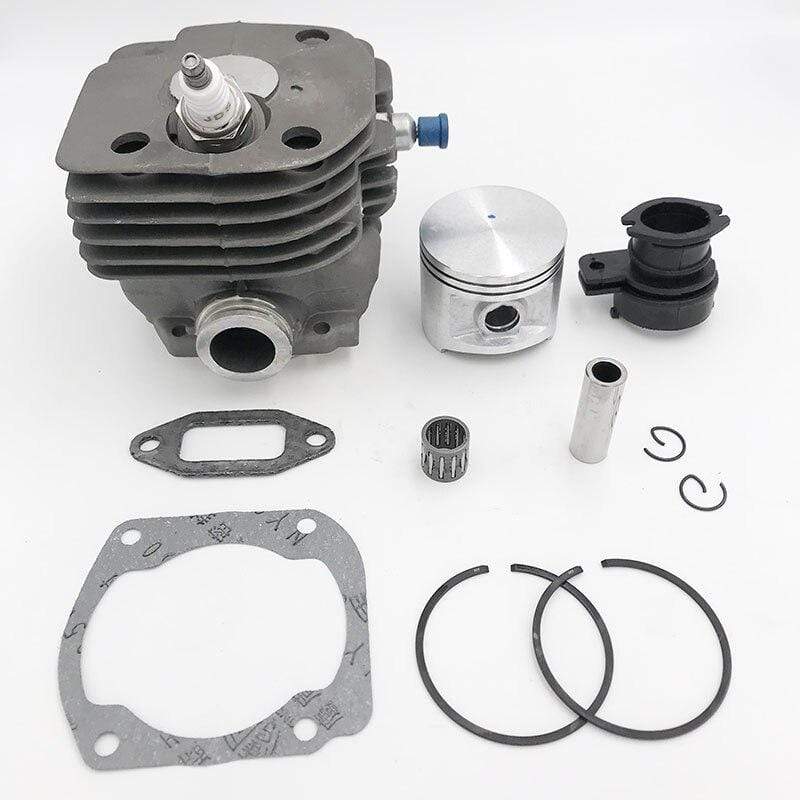 Planet Gates Chainsaw Engine Motor Parts 50mm Cylinder Piston Intake Manifold Decompression Valve Kit For HUSQVARNA 365 371 372 XP 362