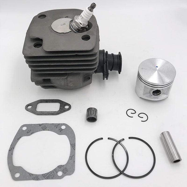 Planet Gates Chainsaw Engine Motor Parts 50mm Cylinder Piston Intake Manifold Decompression Valve Kit For HUSQVARNA 365 371 372 XP 362
