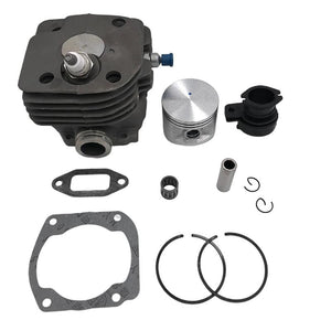 Planet Gates Chainsaw Engine Motor Parts 50mm Cylinder Piston Intake Manifold Decompression Valve Kit For HUSQVARNA 365 371 372 XP 362