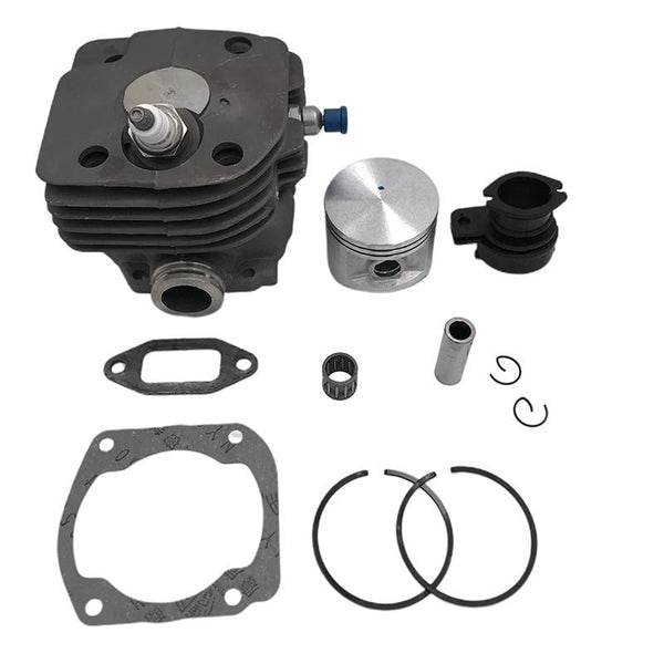 Planet Gates Chainsaw Engine Motor Parts 50mm Cylinder Piston Intake Manifold Decompression Valve Kit For HUSQVARNA 365 371 372 XP 362