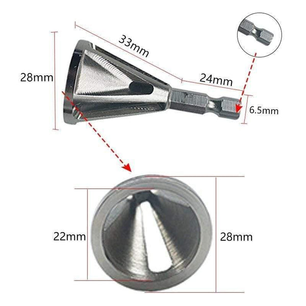 Planet Gates Chamfering tool Drill Deburring outer chamfer Suitable for all kinds of chuck drill tools Bit Remove Burr  Tire Repair Tools