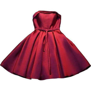 Planet Gates Champagne Bridesmaid Dresses Pink Blue Short Satin Knee Length Party Prom Dresses robe de mariage Cheap Custom Made