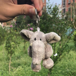 Planet Gates Champagne / China Cute Cartoon Bear Elephant Raccoon Monkey Animal Plush Toy Keychain Backpack Bag Keychain Shark Dinosaur Lion Omelette Cute Gift