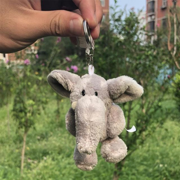 Planet Gates Champagne / China Cute Cartoon Bear Elephant Raccoon Monkey Animal Plush Toy Keychain Backpack Bag Keychain Shark Dinosaur Lion Omelette Cute Gift