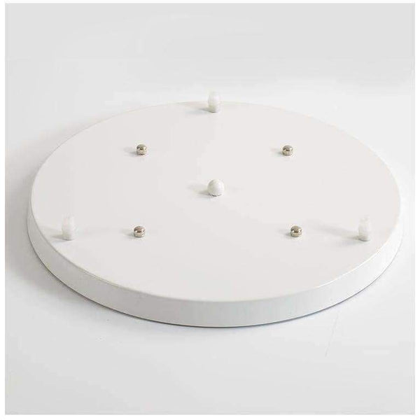 Planet Gates Chandelier Ceiling Mounted Plate 3 Heads Pendant Lamp Base Round Long Ceiling Base Canopy DIY Suspension Lighting Accessories