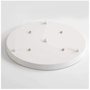 Planet Gates Chandelier Ceiling Mounted Plate 3 Heads Pendant Lamp Base Round Long Ceiling Base Canopy DIY Suspension Lighting Accessories