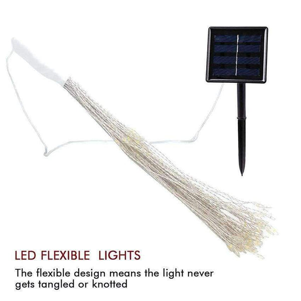 Planet Gates Changeable / 40pcs 25cm 200leds Hotxin Solar Powered LED Fairy String Light 120leds 200leds Hanging Starburst Holiday Light Garden Christmas Wedding Party light