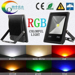 Planet Gates Changeable / AC12V 10W Remote Color Change Spotlight Bulb 20W 10W LED Floodlight RGB LED Flood Light