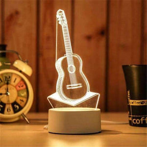 Planet Gates Changeable Creative USB desk lamp 3D night light Moonlight 3D phantom lighting table lamp