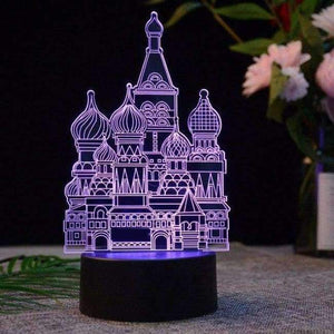 Planet Gates Changeable / EU Plug Creative decorative night light 3d new led table lamp Fashion styling gift night light