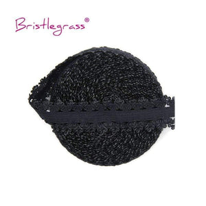 Planet Gates Charcoal 5 Yard 3/4" 20mm Picot Loop Crown Frilly Lace Trim Elastics Spandex Bands Hair Tie Headband Tutu Dress Sewing Craft