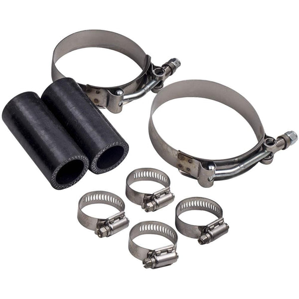 Planet Gates Charge Pipe Cooling Kit & 50mm V-Band Turbocharger Blow Off Valve for BMW N54