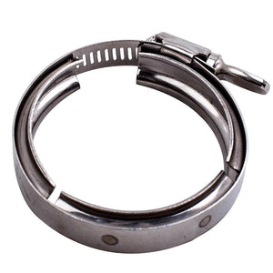 Planet Gates Charge Pipe Cooling Kit & 50mm V-Band Turbocharger Blow Off Valve for BMW N54