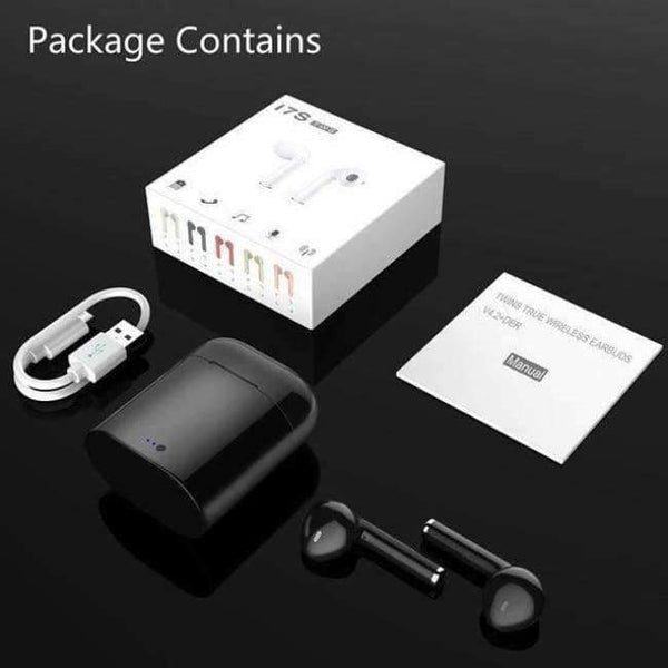 Planet Gates charger box black / China Bluetooth Earphone Headphones For Apple iPhone X XS Wireless Headphone Headset Earphones Phone for Air Pods in Ear Earbuds