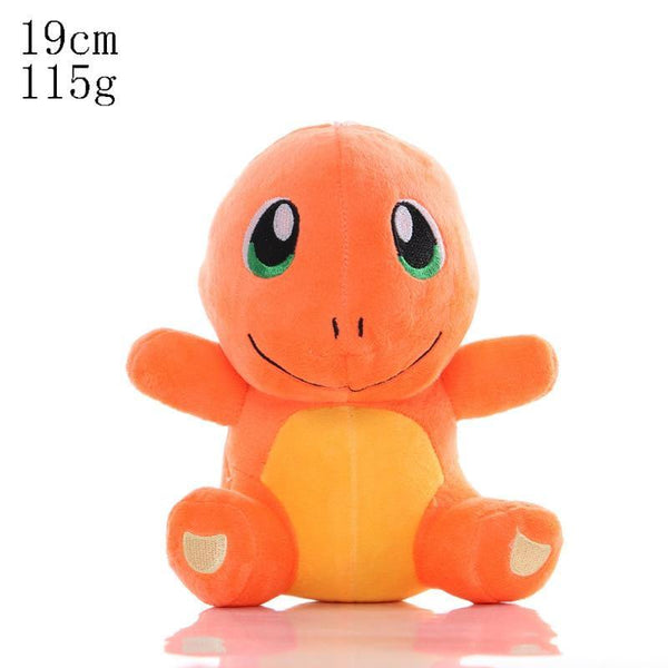 Charmander Squirtle Bulbasaur Pikachu Plush Toys Eevee Snorlax Gengar Jigglypuff Stuffed Doll Gifts For Children Cartoon Toy