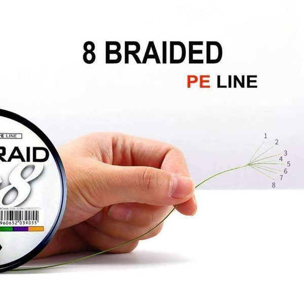 Planet Gates Chartreuse / 30LB-13KG-0.2MM / Mainline 8 Braided Fishing Line - Length:300m/330yds, Diameter:0.2mm-0.42mm,size:30-100lb Japan PE braided line J-Braid Line