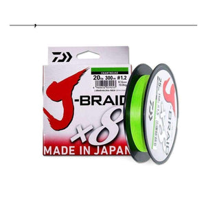 Planet Gates Chartreuse / 30LB-13KG-0.2MM / Mainline 8 Braided Fishing Line - Length:300m/330yds, Diameter:0.2mm-0.42mm,size:30-100lb Japan PE braided line J-Braid Line