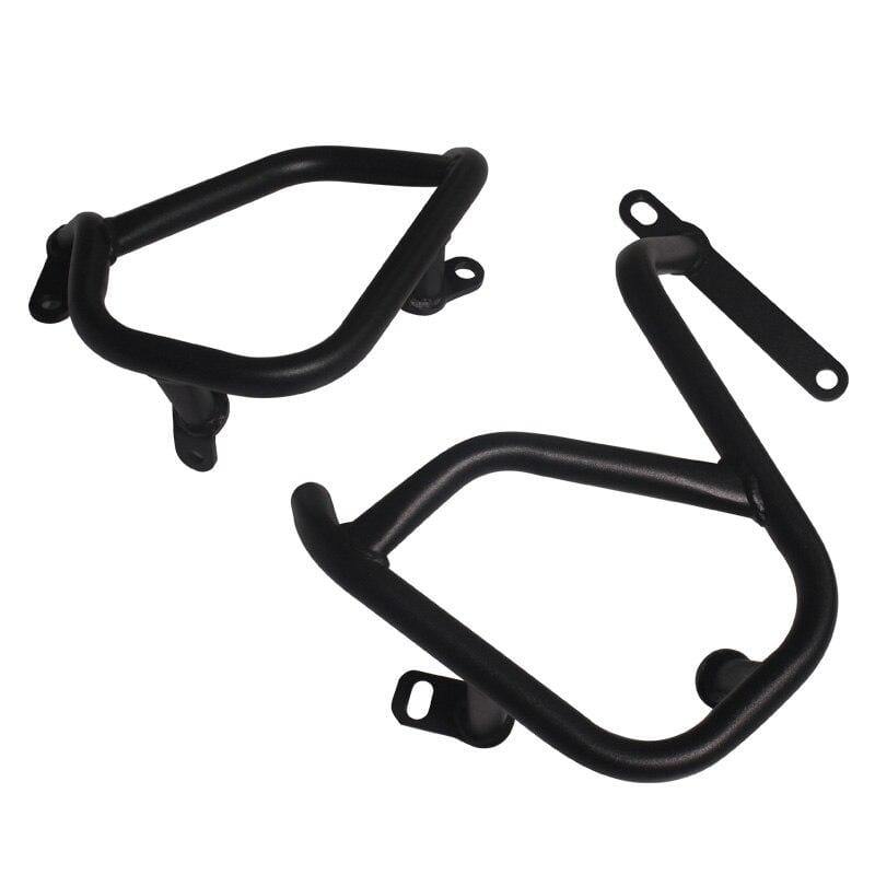 Cherk Black Silvery Solid Tubular Steel Engine Guard Crash Bars Protector For BMW S1000XR 2015 2016 2017 2018 Motorcycle Parts