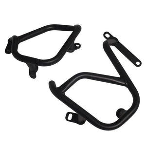 Cherk Black Silvery Solid Tubular Steel Engine Guard Crash Bars Protector For BMW S1000XR 2015 2016 2017 2018 Motorcycle Parts