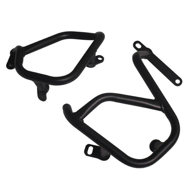 Cherk Black Silvery Solid Tubular Steel Engine Guard Crash Bars Protector For BMW S1000XR 2015 2016 2017 2018 Motorcycle Parts