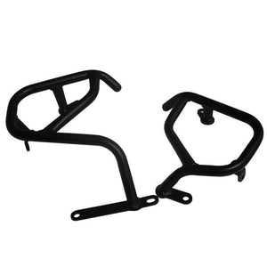 Cherk Black Silvery Solid Tubular Steel Engine Guard Crash Bars Protector For BMW S1000XR 2015 2016 2017 2018 Motorcycle Parts