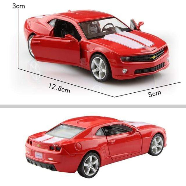 Planet Gates Chevrolet Camaro Red Birthday Gift 1:36 Alloy Car Model Simulation Exquisite Diecasts Toy Vehicle RMZ city Maserati Aston Martin Doors Open Pull Back