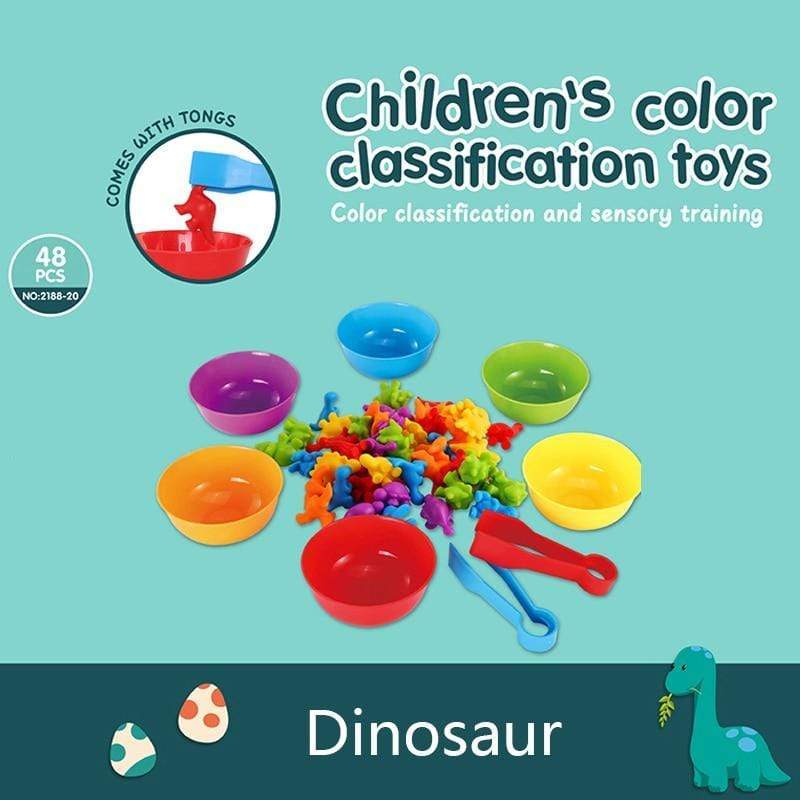 Planet Gates Child Game Color Sorting Toys Montessori Counting Kids Toy Educational Learning Toys Baby Fine Motor Toys For Children 2-4 Years