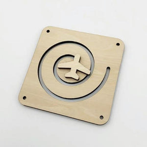 Planet Gates Children Busy Board Accessories Wood DIY Toy Montessori Material Early Education Activity Toddler Toys For Basic Skills Learning