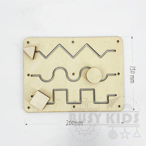 Planet Gates Children Busy Board Accessories Wood DIY Toy Montessori Material Early Education Activity Toddler Toys For Basic Skills Learning