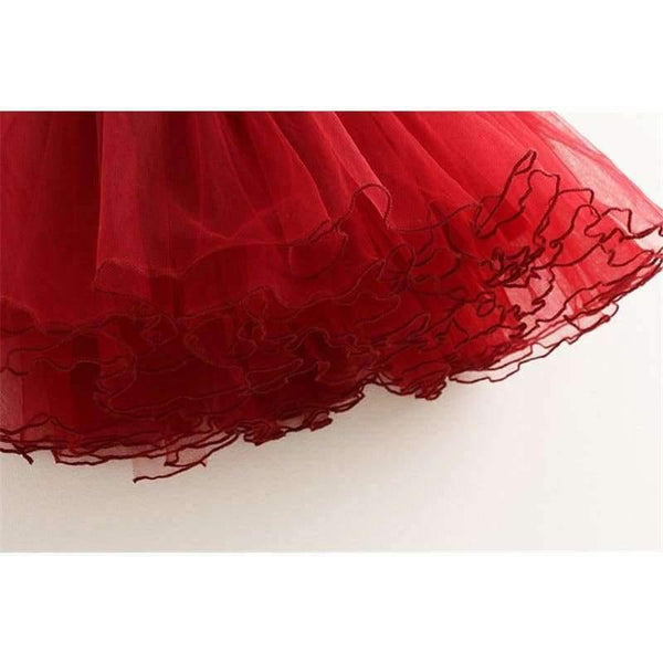 Planet Gates Children Dress Autumn Baby Girls floral Printed Princess Dresses Vestidos toddler girls Clothing Kids Girls red Xmas Dresses