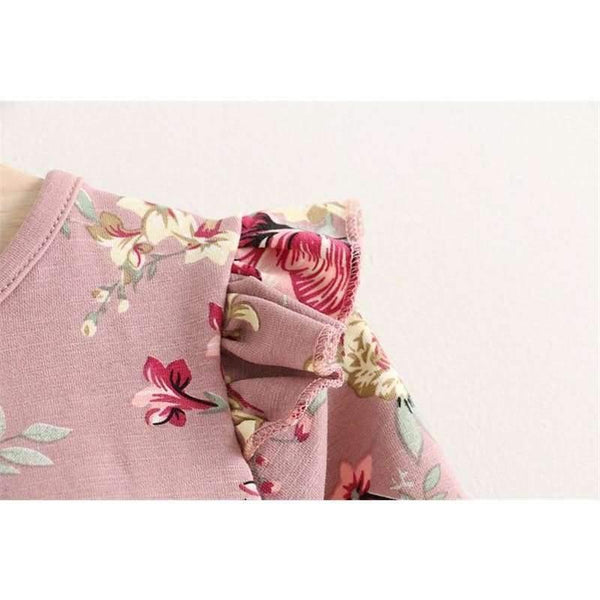 Planet Gates Children Dress Autumn Baby Girls floral Printed Princess Dresses Vestidos toddler girls Clothing Kids Girls red Xmas Dresses