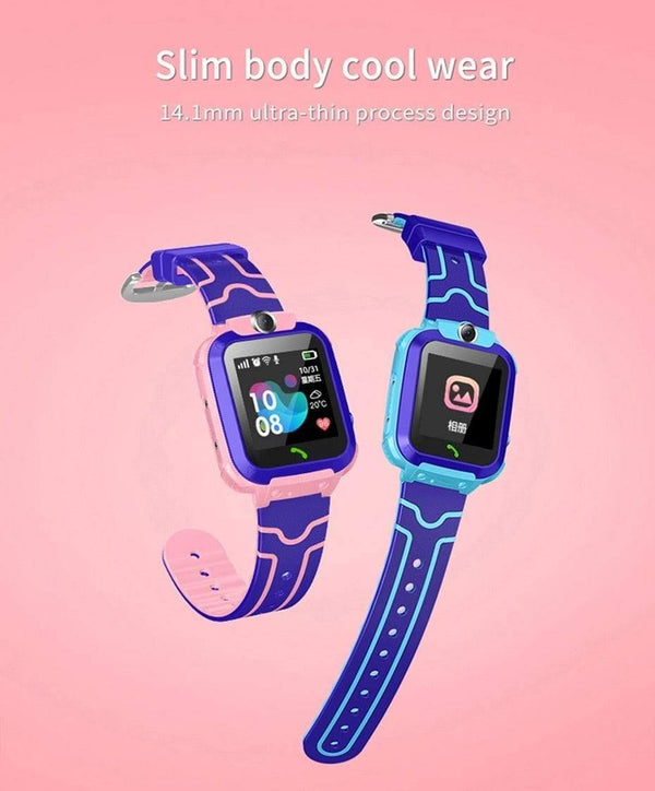 Planet Gates Children LBS Location Smart Watch Waterproof Positioning Kid Smart Watch SOS Camera Touch Screen Voice Chat Baby Phone Watch