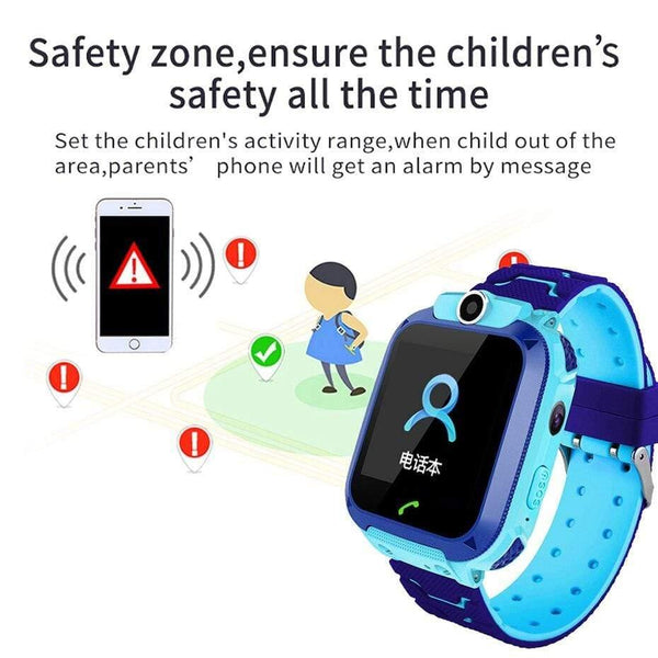 Planet Gates Children LBS Location Smart Watch Waterproof Positioning Kid Smart Watch SOS Camera Touch Screen Voice Chat Baby Phone Watch