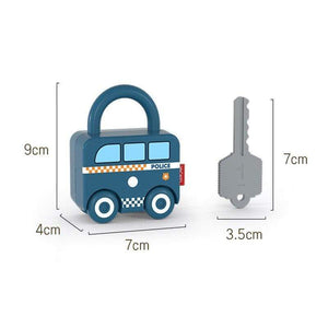 Planet Gates Children Montessori Toys for Babies 1 to 2 3 Years Educational Toys Locks Keys Match Set Early Learning Game Juguetes Bebes