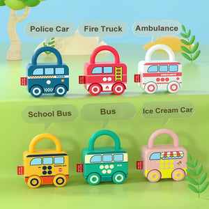 Planet Gates Children Montessori Toys for Babies 1 to 2 3 Years Educational Toys Locks Keys Match Set Early Learning Game Juguetes Bebes