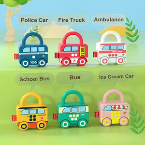 Planet Gates Children Montessori Toys for Babies 1 to 2 3 Years Educational Toys Locks Keys Match Set Early Learning Game Juguetes Bebes