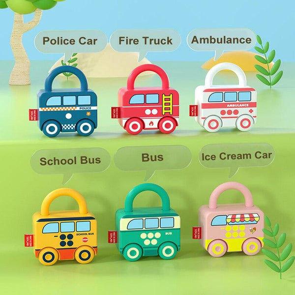 Planet Gates Children Montessori Toys for Babies 1 to 2 3 Years Educational Toys Locks Keys Match Set Early Learning Game Juguetes Bebes