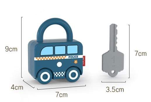 Planet Gates Children Montessori Toys for Babies 1 to 2 3 Years Educational Toys Locks Keys Match Set Early Learning Game Juguetes Bebes