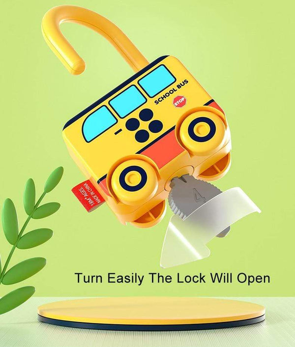 Planet Gates Children Montessori Toys for Babies 1 to 2 3 Years Educational Toys Locks Keys Match Set Early Learning Game Juguetes Bebes