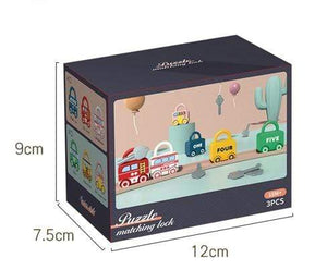 Planet Gates Children Montessori Toys for Babies 1 to 2 3 Years Educational Toys Locks Keys Match Set Early Learning Game Juguetes Bebes