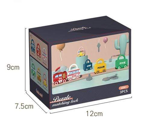 Planet Gates Children Montessori Toys for Babies 1 to 2 3 Years Educational Toys Locks Keys Match Set Early Learning Game Juguetes Bebes