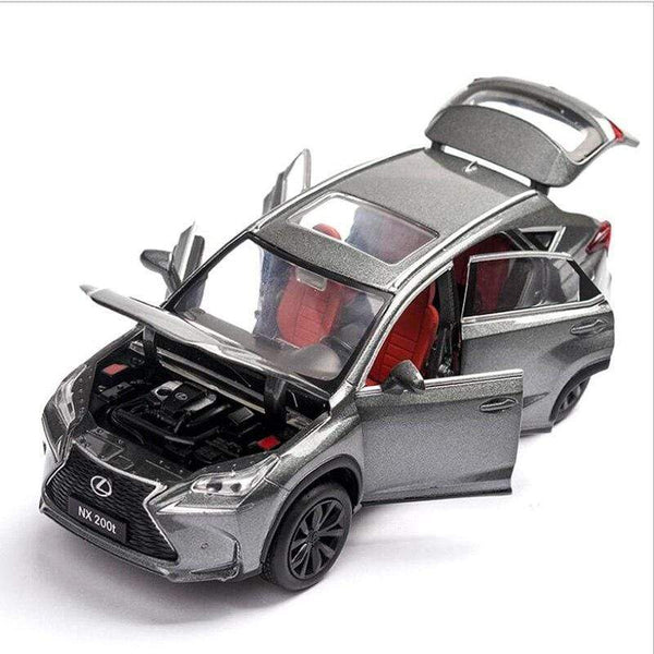 Planet Gates Children's Toy Car High Simulation Lexus NX200 Alloy Toy SUV Metal Die-Cast Model Vehicle Sound And Light Boy Toy Comaro
