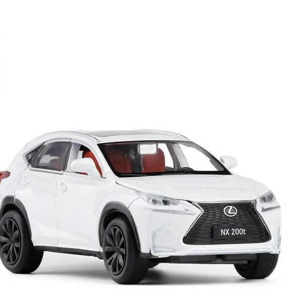 Planet Gates Children's Toy Car High Simulation Lexus NX200 Alloy Toy SUV Metal Die-Cast Model Vehicle Sound And Light Boy Toy Comaro