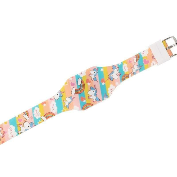 Planet Gates Children's Watches Cute Girl's Wrist Watch Quartz Analog Student Clock unicorn watch for girls led display watch